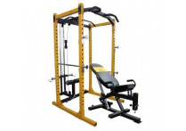 Силовая рама со скамьей DFC POWERGYM PK013(состоит из 4-х мест)