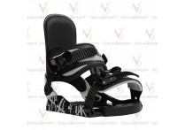 Сноуборд.крепления Bonza Zombi XL Black/White
