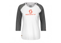 Футболка жен. 10 Icon Raglan д/рук white/dark grey melange
