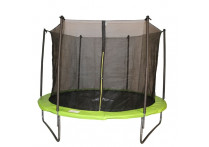 Батут DFC JUMP 6ft с сеткой, складной, чехол, apple green (183см)