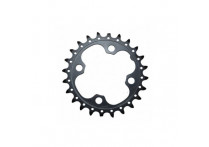 Звезда передн. Shimano, DEORE, для FC-M590-10/M612, 24T-AE черный Y1LV24000