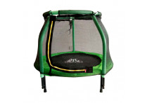 Батут DFC JUMP KIDS 48' cв.зелен, сетка (120cм)