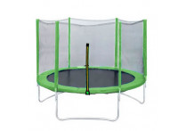 Батут DFC Trampoline Fitness 5ft наружн.сетка, св.зел. (152см)