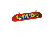 Скейт UN Team Red/Yellow 8,5x32,5,Medium Колёса 54mm/98a Подв-ки, 149 Подшип-ки ABEC 7
