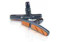 Baradine abs-02v для v-brake, резьбовые, 72мм, трёхслойный компаунд, оранжево-серые, защита от залипания, в торг.уп.