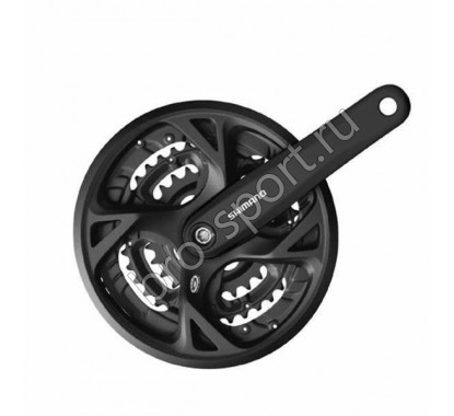 Шатун Shimano Altus FC-M371 черный 175мм EFCM371E422CL						