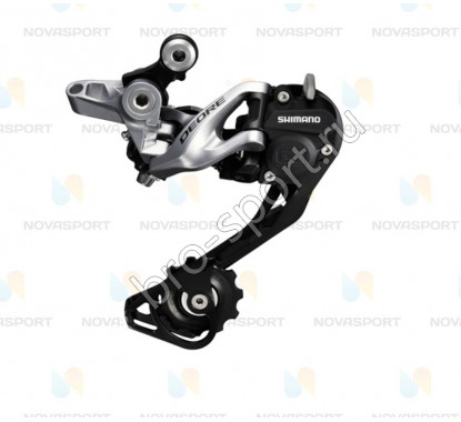 Переключатель задний Shimano Deore М615 SGS 10ск серебро IRDM615SGSS							