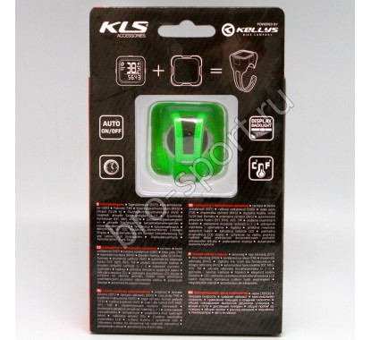 Велокомпьютер беспроводной Kellys REFLEX LIME