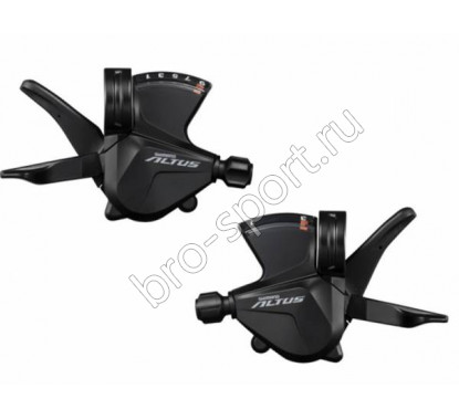 Шифтер Shimano Altus М2000 лев/прав 3х9ск тр+оплетк ESLM2000PA				