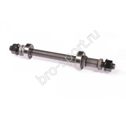 Ось задняя под гайку 3/8 x 175mm на промподш. SF-AX04
