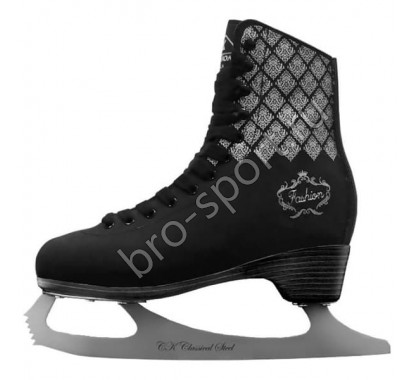 Фигурные коньки FASHION LUX Black