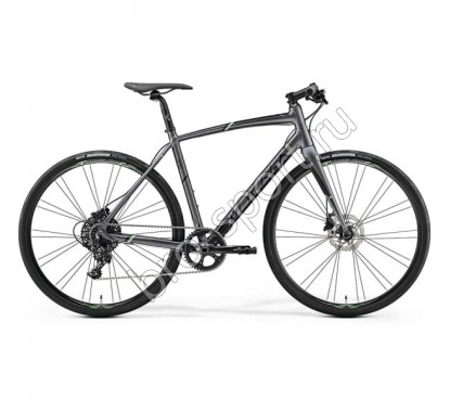 Велосипед Merida Speeder 300 SilkAnthracite/Green/Black 2019