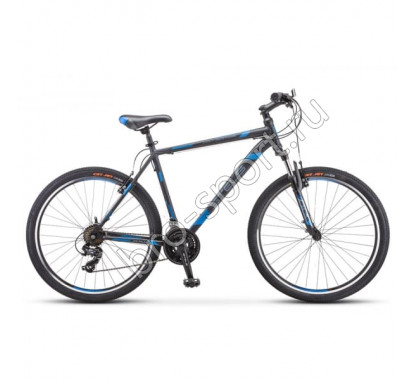 Велосипед Stels Navigator 700 V F010 Черный/синий 27.5 (LU092627)
