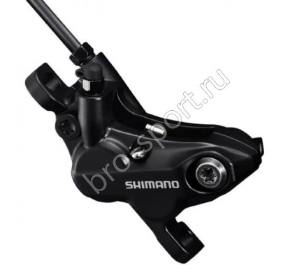 Тормоз дисковый Shimano MT501 BL(лев)/BR(передн) 1000мм черный EMT501EKLFPMA100
