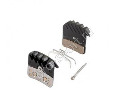 Тормозные колодки Shimano д/диск тормоза H03С с пружин с шплинтом Y8VT98020