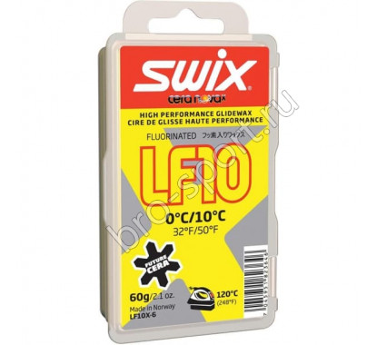 Мазь скольжения LF10X Yellow 0C/+10C LF10X-6