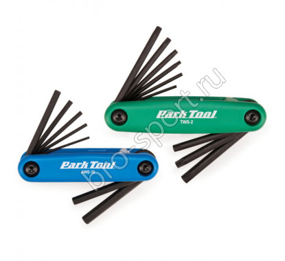 Набор шестигранников ParkTool, AWS-10(1шт.)+TWS-2(1шт.) PTLFWS-2