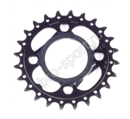 Звезда передн. Shimano, DEORE, для FC-M522, 24T-AE черный Y1N098010