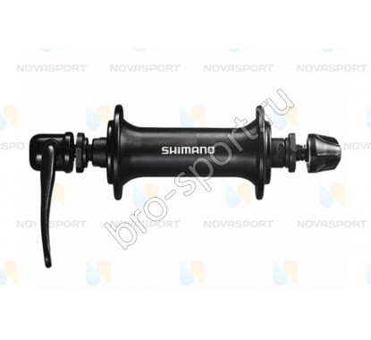 Втулка передняя Shimano Tourney TX800 32 отв QR 133 мм черный EHBTX800BAL