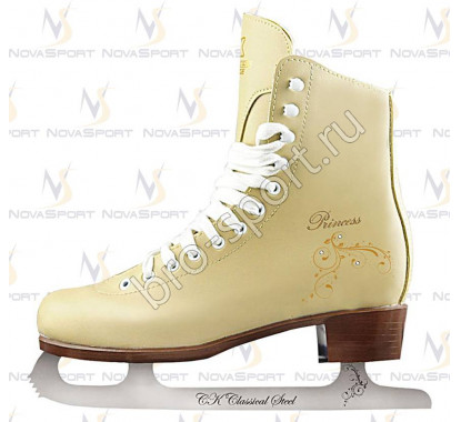 Коньки Princess beige р.42