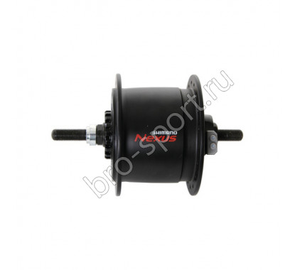 Втулка динамо Shimano C6000 32 отв 6V-2.4W под роллер под гайки 100x140мм черный EDHC60002RENL