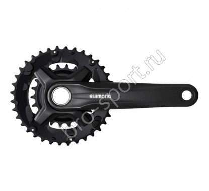 Шатун Shimano MT210 175мм 46/30 без защиты черный EFCMT210EX60XL