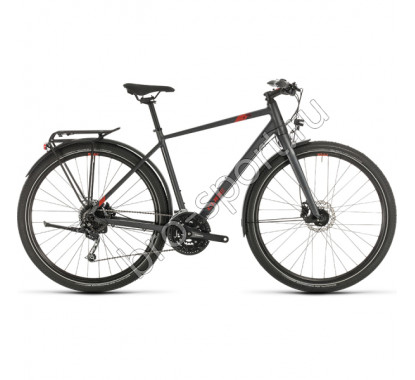 Велосипед CUBE TRAVEL (iridium'n'red) 2020