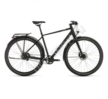 Велосипед CUBE TRAVEL PRO (black'n'brown) 2020