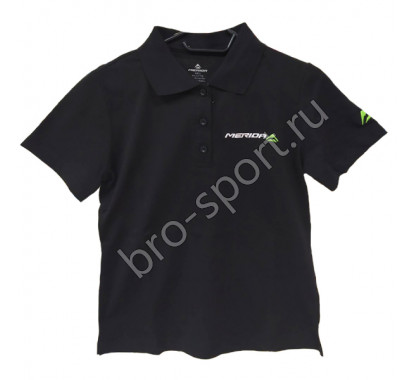 Футболка Merida Polo Shirt black кор.рукав 19344 L (2287012582)