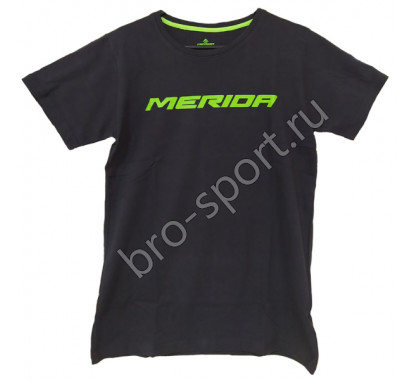 Футболка Merida T-Shirt (Lady) Black кор.рукав 38467 L (2287013389)
