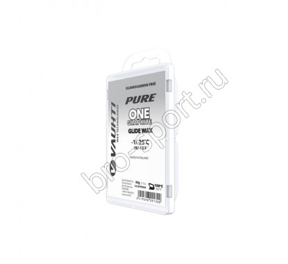 Мазь скольжения VAUHTI PURE ONE GRAPHITE -1°C/-25°C 60 г
