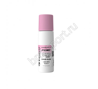 Жидкая мазь скольжения VAUHTI PURE ONE MID +2°C/-4°C 80 мл