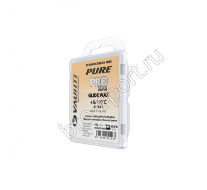 Мазь скольжения VAUHTI PURE PRO LDR +5°C/-10°C 45 г
