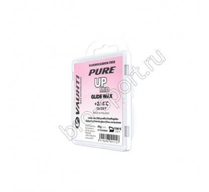 Мазь скольжения VAUHTI PURE UP MID +2°C/-4°C 45 г