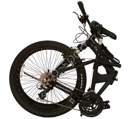 Складной велосипед Dahon Espresso D24-M черный 24 скорости, колеса 26