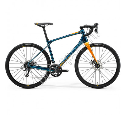 Велосипед Merida Silex 200 Teal-Blue/Gold 2021 38855 XS(44cm)(72576)