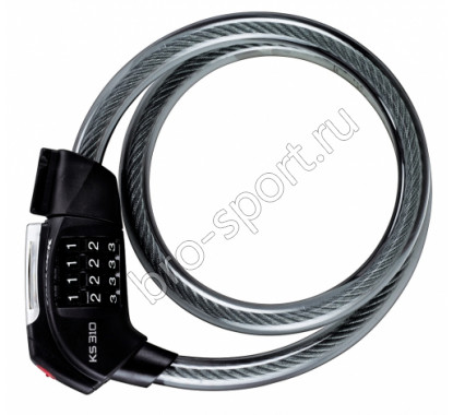 Велосипедный замок Trelock ks 310. 19 мм x 100 см. уровень защиты: 3