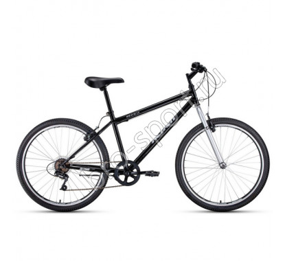 Велосипед 26' Altair MTB HT 26 1.0 7 ск Черный/Серый 20-21 г 39022 17'/RBKT1MN66002