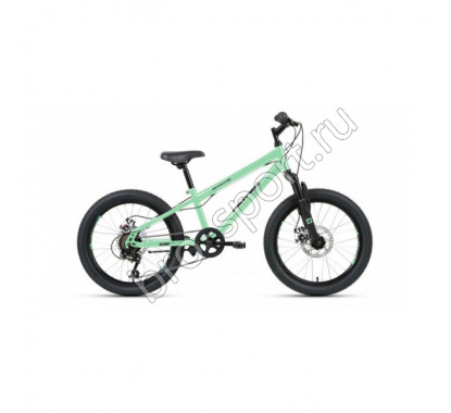 Велосипед 20' Altair MTB HT 20 2.0 disc 6 ск 20-21 г 39017 10,5' Мятный/Черный/RBKT11N06004