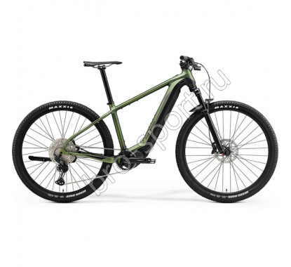 Велосипед Merida eBig.Nine 700 MattGreen/Black 2021