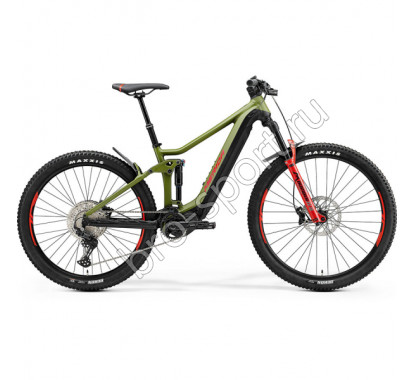Велосипед Merida eOne.Forty 500 MattGreen/Black(Red) 2021 40457 M(41.5cm)(68242)