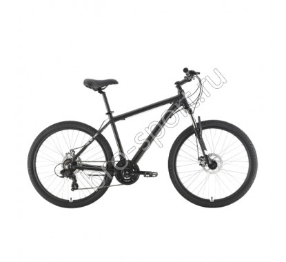 Велосипед Stark'21 Indy 26.1 D Shimano черный/чёрный 40628 20' (HD00000037)