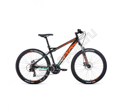 Велосипед 26' Forward Flash 26 2.2 disc Черный/Оранжевый 20-21 г 39248 17' RBKW1M16G038