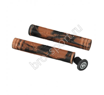 Грипсы HIPE H05 Duo 170 мм черный/коричневый