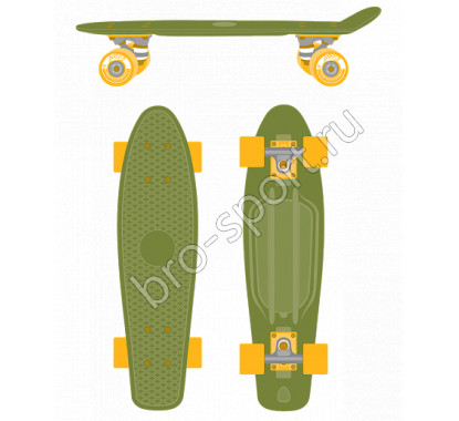 Круизер пластиковый RIDEX Soldier 22x6