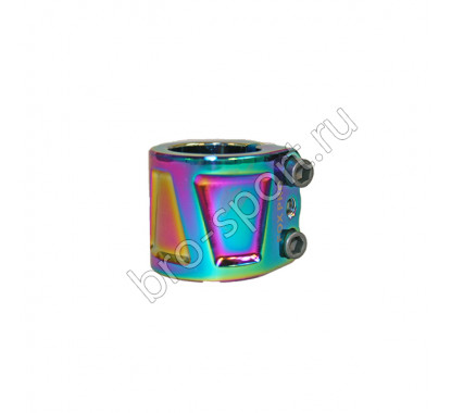 Хомут Fox GH HIC d 34.9mm, 3 bolt rainbow
