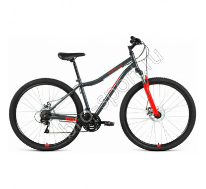 Велосипед 29' Altair MTB HT 29 2.0 disc 21 ск Темно-серый/Красный 20-21 г 39040 21'/RBKT1MN9Q008