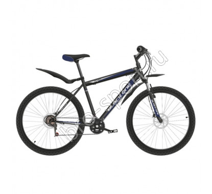 Велосипед Black One Onix 27.5 D чёрный/синий/серый 2019-2020