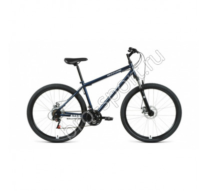 Велосипед 27,5' Altair MTB HT 27,5 2.0 disc 21 ск Темно-синий/Белый 20-21 г