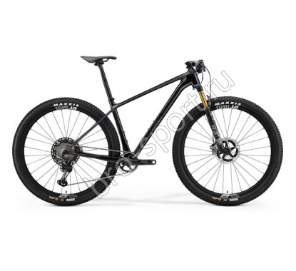 Велосипед Merida Big.Nine 9000 MattBlack/GlossyCandyGreen 2021